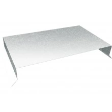 Парапетная крышка прямая 390мм Grand Line 0,55 Zn (2,5м)