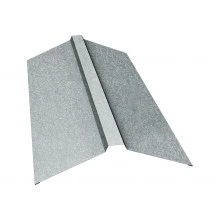 Планка прямоугольного конька 150х30х150 Grand Line 0,7 Zn (3м)