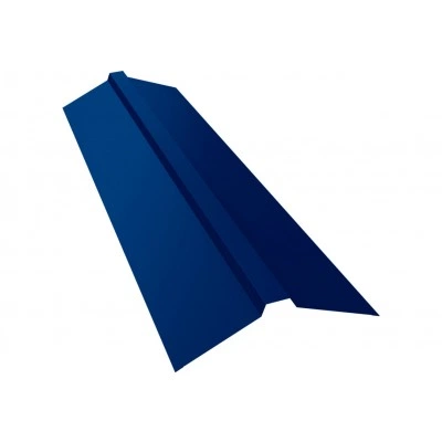 Планка прямоугольного конька 115х30х115 Grand Line 0,4 ПЭ с пленкой RAL 5005 сигнальный синий (2м) — 647445 Планка прямоугольного конька 115х30х115 Grand Line 0,4 ПЭ с пленкой RAL 5005 сигнальный синий (2м) — 647445