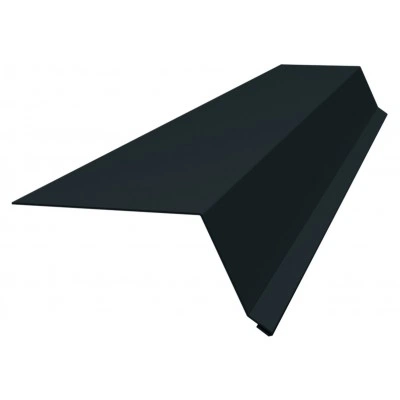 Планка капельник 100х55 Grand Line 0,45 ПЭ двухсторонний с пленкой RAL 7016 антрацитово-серый (3м) — 647572 Планка капельник 100х55 Grand Line 0,45 ПЭ двухсторонний с пленкой RAL 7016 антрацитово-серый (3м) — 647572