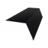 Карнизная планка широкая 100х85 Grand Line 0,45 ПЭ двухсторонний с пленкой RAL 9005 черный (2м) — 648048 Карнизная планка широкая 100х85 Grand Line 0,45 ПЭ двухсторонний с пленкой RAL 9005 черный (2м) — 648048