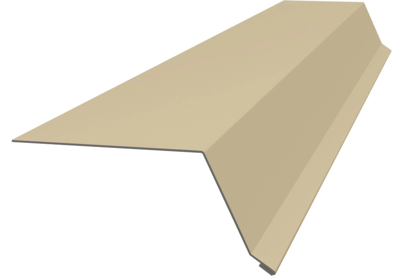 Планка капельник 100х55 Grand Line 0,45 Drap ТХ RAL 1015 светлая слоновая кость (2м)