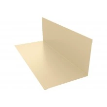 Планка примыкания 130х160 Grand Line 0,45 Drap ТХ RAL 1015 светлая слоновая кость (2м)
