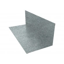 Планка примыкания верхняя к трубе 150х200 Grand Line 0,45 Zn (3м)