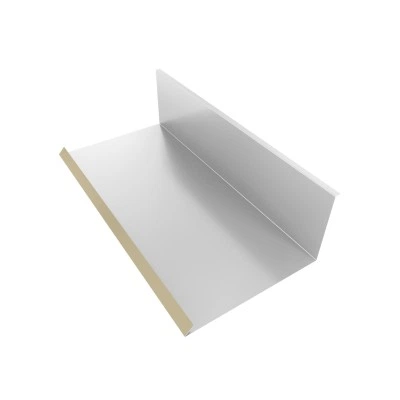 Планка примыкания нижняя к трубе 130х240 Grand Line 0,45 ПЭ с пленкой RAL 1015 светлая слоновая кость (3м) — 650322 Планка примыкания нижняя к трубе 130х240 Grand Line 0,45 ПЭ с пленкой RAL 1015 светлая слоновая кость (3м) — 650322