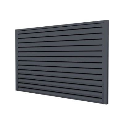 Ламель забора жалюзи Токио новый Grand Line 0,5 PurPro матовый RAL 7024 мокрый асфальт — 654656 Ламель забора жалюзи Токио новый Grand Line 0,5 PurPro матовый RAL 7024 мокрый асфальт — 654656