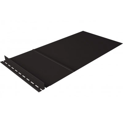 Левый элемент обхода Кликфальц Про Grand Line 0,5 GreenCoat Pural БТ матовый RR 32 темно-коричневый (RAL 8019 серо-коричневый) — 658566 Левый элемент обхода Кликфальц Про Grand Line 0,5 GreenCoat Pural БТ матовый RR 32 темно-коричневый (RAL 8019 серо-коричневый) — 658566