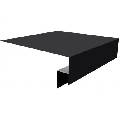 Планка околооконная сложная Блок-хаус новый 250х50х27 Grand Line 0,45 ПЭ с пленкой RAL 9005 черный (3м) — 662589 Планка околооконная сложная Блок-хаус новый 250х50х27 Grand Line 0,45 ПЭ с пленкой RAL 9005 черный (3м) — 662589