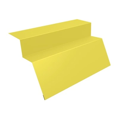 Карнизная планка для металлочерепицы Квинта Уно Grand Line 0,45 ПЭ с пленкой RAL 1018 цинково-желтый (2м) — 663397 Карнизная планка для металлочерепицы Квинта Уно Grand Line 0,45 ПЭ с пленкой RAL 1018 цинково-желтый (2м) — 663397