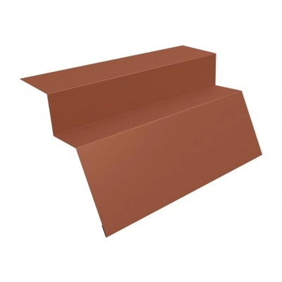Карнизная планка для металлочерепицы Квинта Уно Grand Line 0,5 Сатин матовый ТХ RAL 8004 терракота (3м) — 664120 Карнизная планка для металлочерепицы Квинта Уно Grand Line 0,5 Сатин матовый ТХ RAL 8004 терракота (3м) — 664120