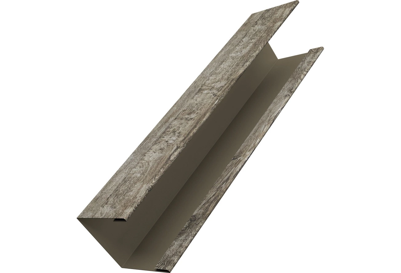 Крышка для забора жалюзи Милан Слим Grand Line 0,45 Принт Элит Северное дерево TwinColor (2м)