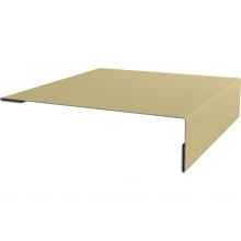 Планка мансардная Grand Line 0,45 ПЭ слим с пленкой RAL 1014 слоновая кость (3м)