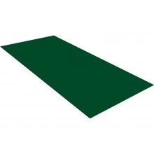 Плоский лист Grand Line 0,45 Drap ТР с пленкой RAL 6005 зеленый мох