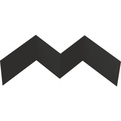 Угол внутренний фибросайдинга Grand Line 0,5 Сатин матовый RAL 7016 антрацитово-серый (3м) — 693229