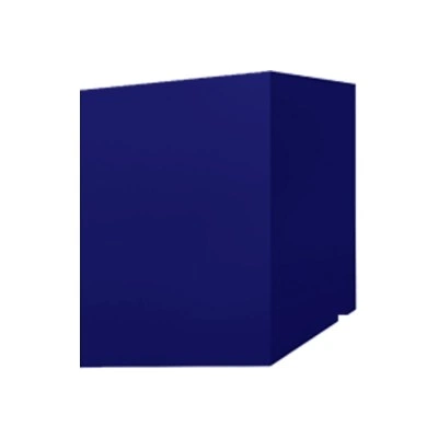 Скатный кожух для трубы Grand Line 790×220 мм, высоты 1600/1050 мм, 0,45 ПЭ RAL 5002 ультрамариново-синий — 696267