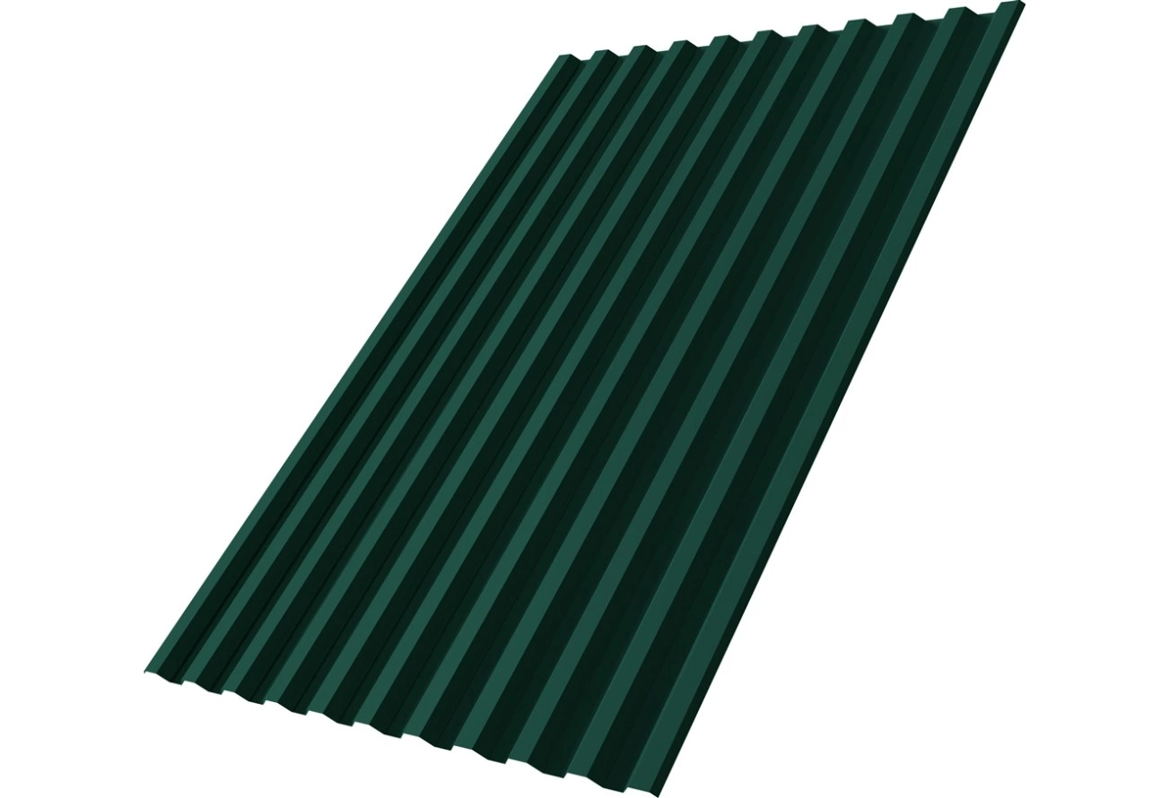 Профнастил С21R Grand Line 0,45 Drap ТР RAL 6005 зеленый мох