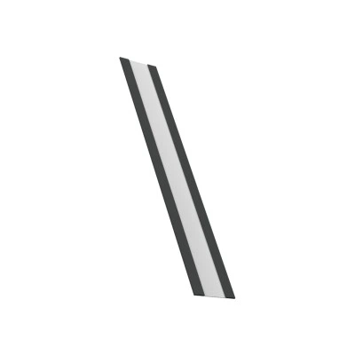 Крепежная планка для забора жалюзи Милан, Милан Слим, Токио Grand Line 0,5 PurPro матовый RAL 7016 антрацитово-серый (2м) — 699193