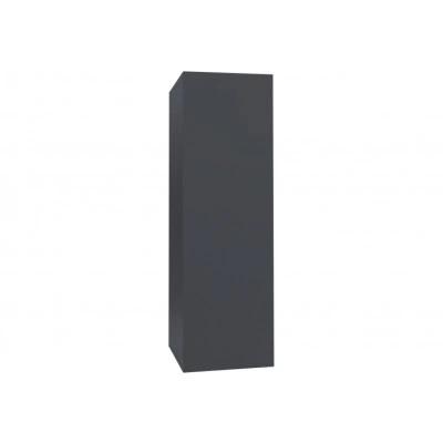 Прямой кожух для трубы Grand Line 590×590 мм, высота 1750 мм, 0,5 Сатин RAL 7024 мокрый асфальт — 701663