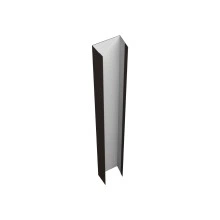 Крепежная планка верхняя для забора жалюзи Техас Grand Line 0,5 Drap RR 32 темно-коричневый (2,5м)