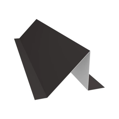 Планка снегозадержания малая Grand Line 0,5 Drap RR 32 темно-коричневый (3м) — 705469