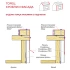 Торцевая планка кровельная фальц 65х97 Grand Line 0,5 Drap RAL 8017 шоколад (3м) — 706057 Торцевая планка кровельная фальц 65х97 Grand Line 0,5 Drap RAL 8017 шоколад (3м) — 706057