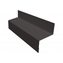 Межэтажный отлив Grand Line 45 мм 0,5 Drap RR 32 темно-коричневый (3м)