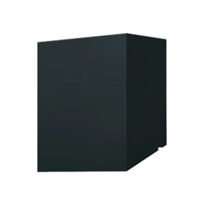 Скатный кожух для трубы Grand Line 500×620 мм, высоты 1000/830 мм, 0,45 ПЭ RAL 7016 антрацитово-серый — 709018