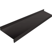 Отлив Grand Line простой 100 мм 0,45 Drap ТХ двухсторонний RR 32 темно-коричневый (3м)