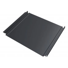 Кликфальц Double Pro Grand Line 0,45 Drap ТХ с пленкой на замках RAL 7024 мокрый асфальт