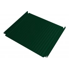 Кликфальц Double Pro Гофр Grand Line 0,45 Drap ТХ с пленкой на замках RAL 6005 зеленый мох