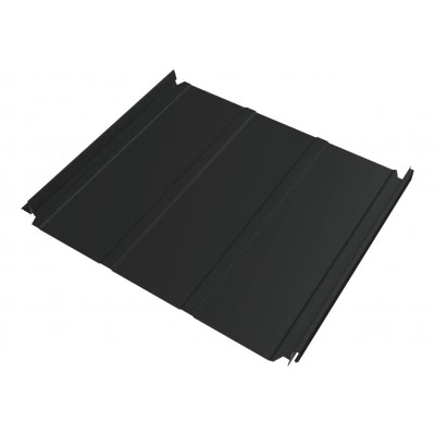 Кликфальц Double Pro Лайн Grand Line 0,5 Drap ТХ с пленкой на замках RAL 7016 антрацитово-серый — 718946 Кликфальц Double Pro Лайн Grand Line 0,5 Drap ТХ с пленкой на замках RAL 7016 антрацитово-серый — 718946