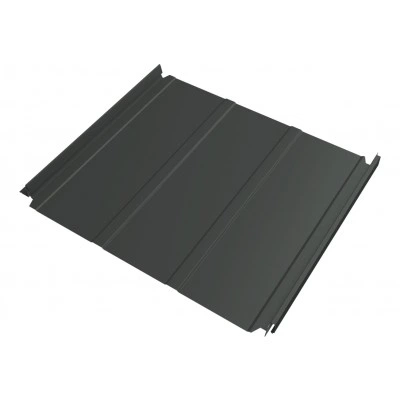 Кликфальц Double Pro Лайн Grand Line 0,45 ПЭ с пленкой на замках RAL 7005 мышино-серый — 719062 Кликфальц Double Pro Лайн Grand Line 0,45 ПЭ с пленкой на замках RAL 7005 мышино-серый — 719062