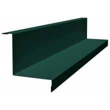 Угол внутренний простой фальц Grand Line 0,5 Сатин матовый RAL 6005 зеленый мох (2м)