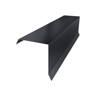 Торцевая планка 95х95 Grand Line 0,45 Drap ТХ RAL 7024 мокрый асфальт (3м) — 731363 Торцевая планка 95х95 Grand Line 0,45 Drap ТХ RAL 7024 мокрый асфальт (3м) — 731363