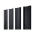 Штакетник М-образный A с прямым резом Grand Line 0,5 PurLite матовый RAL 7024 мокрый асфальт — 735090 Штакетник М-образный A с прямым резом Grand Line 0,5 PurLite матовый RAL 7024 мокрый асфальт — 735090