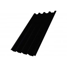 Профнастил Н60R в01 Grand Line 0,5 Drap RAL 9005 черный