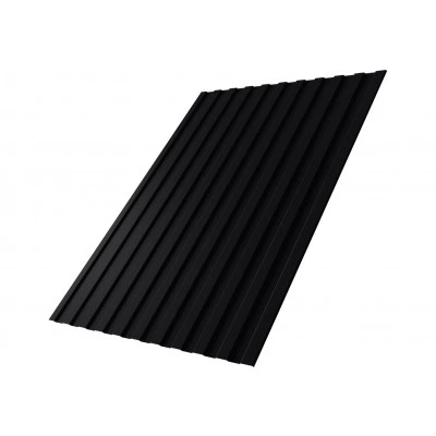 Профнастил С8A в02 Grand Line 0,45 ПЭ RAL 9005 черный — 739496