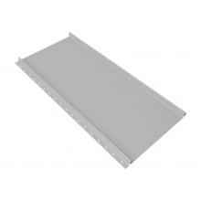 Кликфальц Мини Grand Line 0,45 Drap ТХ с пленкой на замках RAL 7047 телегрей 4