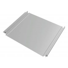 Кликфальц Double Pro Grand Line 0,45 Drap ТХ с пленкой на замках RAL 7047 телегрей 4