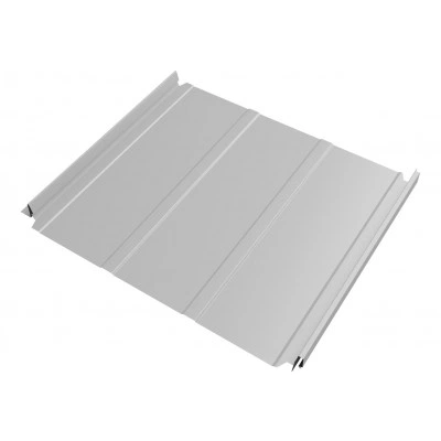 Кликфальц Double Pro Лайн Grand Line 0,45 Drap ТХ с пленкой на замках RAL 7047 телегрей 4 — 747115 Кликфальц Double Pro Лайн Grand Line 0,45 Drap ТХ с пленкой на замках RAL 7047 телегрей 4 — 747115