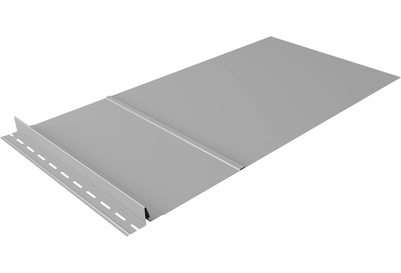 Левый элемент обхода Кликфальц Про Grand Line 0,45 Drap ТХ RAL 7047 телегрей 4