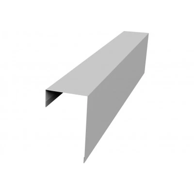 Торцевая планка фасадная фальц 65 мм Grand Line 0,45 Drap ТХ RAL 7047 телегрей 4 (2м) — 747922 Торцевая планка фасадная фальц 65 мм Grand Line 0,45 Drap ТХ RAL 7047 телегрей 4 (2м) — 747922