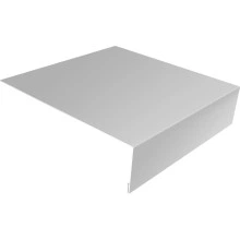 Планка околооконная простая 200х75 Grand Line 0,45 Drap ТХ RAL 7047 телегрей 4 (3м)