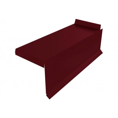 Торцевая планка сегментная Квадро Профи Правая Grand Line 0,5 ПЭ RAL 3005 красное вино — 751614 Торцевая планка сегментная Квадро Профи Правая Grand Line 0,5 ПЭ RAL 3005 красное вино — 751614