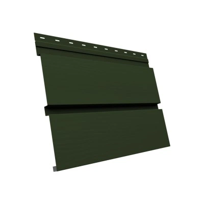 Сайдинг металлический Квадро Брус 3D в01 Grand Line 0,5 Сатин матовый ТХ с пленкой RAL 6020 хромовая зелень — 754440 Сайдинг металлический Квадро Брус 3D в01 Grand Line 0,5 Сатин матовый ТХ с пленкой RAL 6020 хромовая зелень — 754440