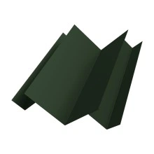 Угол внутренний сложный Кликфальц Про Grand Line 0,5 Сатин матовый ТХ RAL 6020 хромовая зелень (2м)