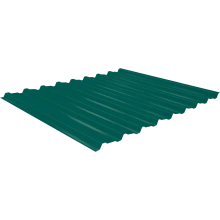 Профнастил Grand Line Estet C19 0,5 PE-Double RAL 6005 зеленый мох