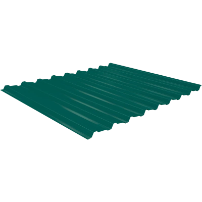 Профнастил Grand Line Estet C19 0,5 PE-Double RAL 6005 зеленый мох — 755454