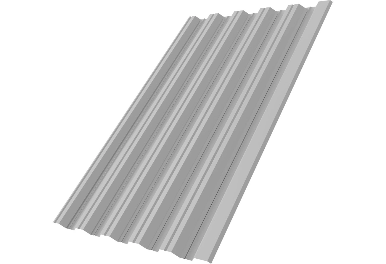 Профнастил НС35R Grand Line 0,45 Drap ТХ RAL 7047 телегрей 4