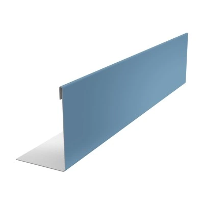 Нащельник 25х35 для забора жалюзи к ламели 150 Техас Grand Line 0,45 Drap ТХ RAL 5024 пастельно-синий (1,5м) — 756086